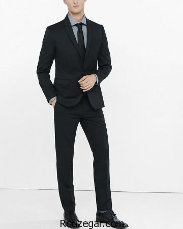 مدل کت و شلوار مردانه ، مدل کت و شلوار مردانه با کراوات، مدل کت و شلوار مردانه با پاپیون