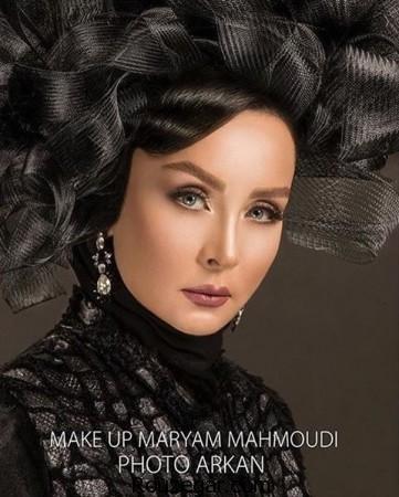 چهره حدیث فولادوند بعنوان مدل آرایشی,حدیث فولادوند ,