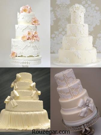  مدل کیک عروسی شیک، مدل کیک عروسی طبقاتی، مدل کیک عروسی 