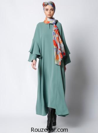  مدل مانتو خفاشی،  مدل مانتو خفاشی بلند،  مدل مانتو خفاشی 2917