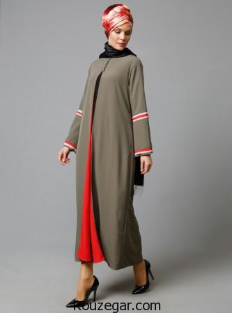  مدل مانتو خفاشی،  مدل مانتو خفاشی بلند،  مدل مانتو خفاشی 2917