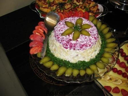 تزيين سالاد ماکارونی,تزیین سالاد ماکارونی قالبی,تزیین سالاد ماکارونی برای جشن تولد,مواد سالاد ماکارونی,تزیین سالاد ماکارونی با کالباس,تزیین سالاد ماکارونی و الویه,تزیین ماکارونی شکل دار,تزیین سالاد اندونزی با کلم,تزیین سالاد الویه لقمه ای