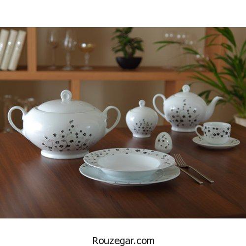 چینی زرین با قیمت، مدل چینی زرین با قیمت،سرویس چینی زرین ،سرویس غذاخوری چینی زرین