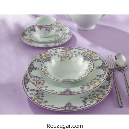 ظروف غذاخوری چینی زرین، ظروف چینی زرین، سرویس غذاخوری چینی زرین، چینی زرین