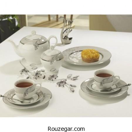 ظروف غذاخوری چینی زرین، ظروف چینی زرین، سرویس غذاخوری چینی زرین، چینی زرین