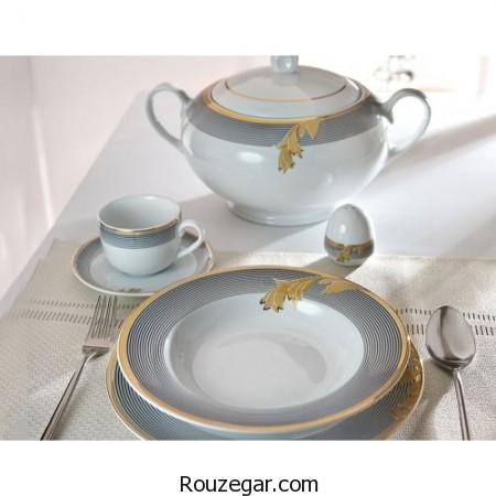 ظروف غذاخوری چینی زرین، ظروف چینی زرین، سرویس غذاخوری چینی زرین، چینی زرین