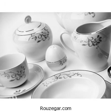 ظروف غذاخوری چینی زرین، ظروف چینی زرین، سرویس غذاخوری چینی زرین، چینی زرین