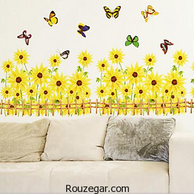 مدل استیکر اتاق کودک، مدل استیکر اتاق نوزاد،مدل استیکر دیوار