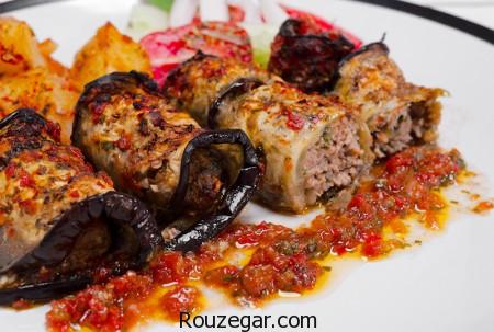 پخت انواع مختلف رولت غذایی،انواع رولت گوشت،انواع رولت های خوشمزه