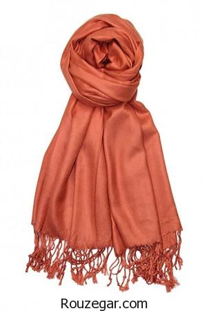 مدل شال نخی ساده جدید