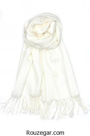 مدل شال نخی ساده جدید