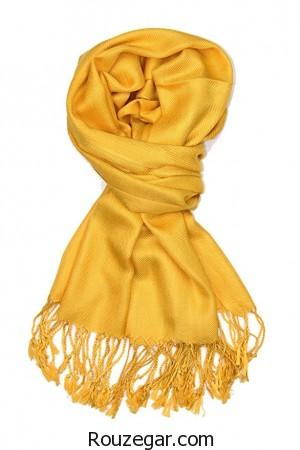 مدل شال نخی ساده جدید