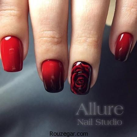 طراحی ناخن جدید 2017