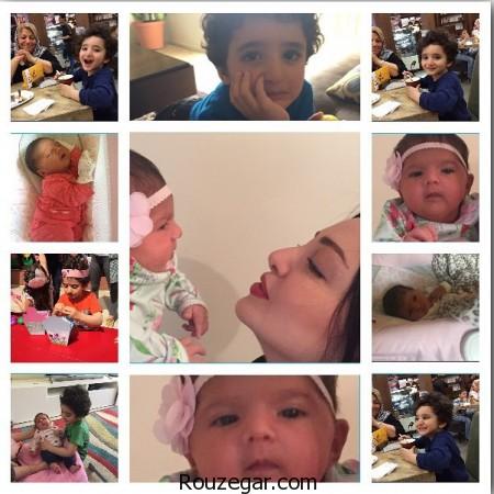 عکس جدید چند تیکه ای از فرزندان شیلا خداداد,شیلا خداداد,