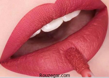 شگردهای آرایش لب برای بانوان خوش سلیقه،آموزش تصویری کشیدن خط لب،آرایش لب باریک،آرایش ابرو،ارایش لب عکس،مارک رژ لب،رژ لب مخملی