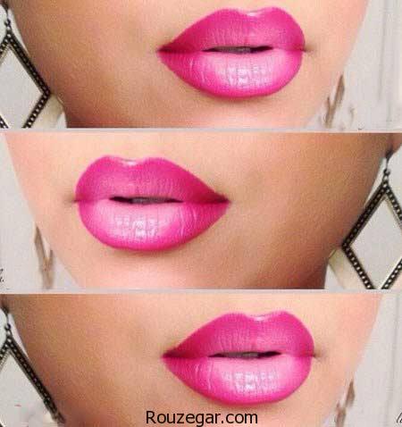 شگردهای آرایش لب برای بانوان خوش سلیقه،آموزش تصویری کشیدن خط لب،آرایش لب باریک،آرایش ابرو،ارایش لب عکس،مارک رژ لب،رژ لب مخملی