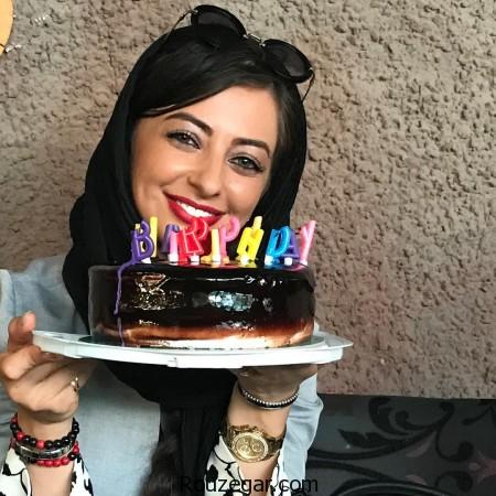 تولد نفیسه روشن 35 سالگی ,کیک تولد نفیسه روشن,نفیسه روشن,