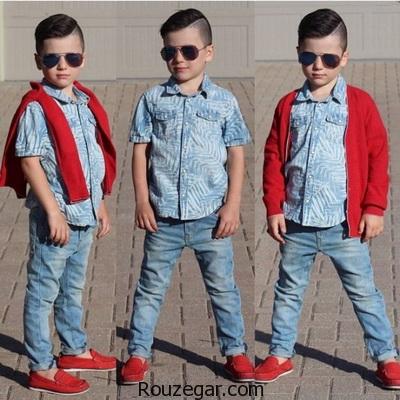 بهترین مدل ست کردن لباس بچه پسر 2017-96