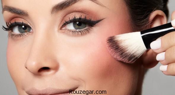 چند تکنیک برای رژ گونه زدن،آموزش تصویری رژگونه زدن،فیلم آموزش رژگونه زدن،رژگونه هلویی،مدل رژگونه برای صورت گرد،رژگونه خوب،برجسته كردن گونه با رژگونه