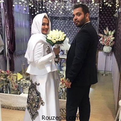 ازدواج فریبا باقری مجری تلویزیون