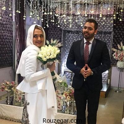 ازدواج فریبا باقری مجری تلویزیون