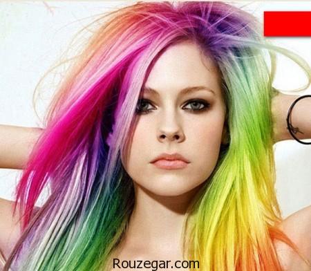 گالری مدلهای رنگ موی فانتزی برای دختران جوان 2017 + عکس،رنگ مو فانتزی بدون دکلره،رنگ موی فانتزی برای پوست سبزه،رنگ مو فانتزی بنفش،رنگ موی فانتزی ابی،هایلایت سرمه ای روی موی مشکی،رنگ موی فانتزی صورتی،رنگ فانتزی،خرید رنگ مو فانتزی