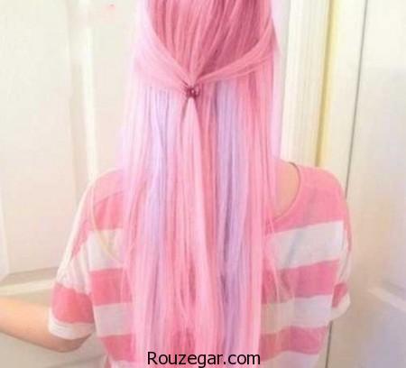 گالری مدلهای رنگ موی فانتزی برای دختران جوان 2017 + عکس،رنگ مو فانتزی بدون دکلره،رنگ موی فانتزی برای پوست سبزه،رنگ مو فانتزی بنفش،رنگ موی فانتزی ابی،هایلایت سرمه ای روی موی مشکی،رنگ موی فانتزی صورتی،رنگ فانتزی،خرید رنگ مو فانتزی