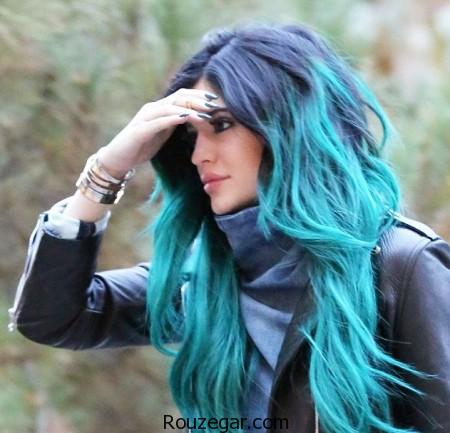 گالری مدلهای رنگ موی فانتزی برای دختران جوان 2017 + عکس،رنگ مو فانتزی بدون دکلره،رنگ موی فانتزی برای پوست سبزه،رنگ مو فانتزی بنفش،رنگ موی فانتزی ابی،هایلایت سرمه ای روی موی مشکی،رنگ موی فانتزی صورتی،رنگ فانتزی،خرید رنگ مو فانتزی