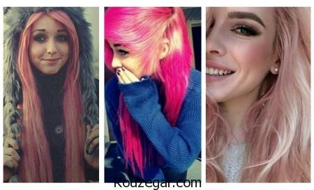 گالری مدلهای رنگ موی فانتزی برای دختران جوان 2017 + عکس،رنگ مو فانتزی بدون دکلره،رنگ موی فانتزی برای پوست سبزه،رنگ مو فانتزی بنفش،رنگ موی فانتزی ابی،هایلایت سرمه ای روی موی مشکی،رنگ موی فانتزی صورتی،رنگ فانتزی،خرید رنگ مو فانتزی