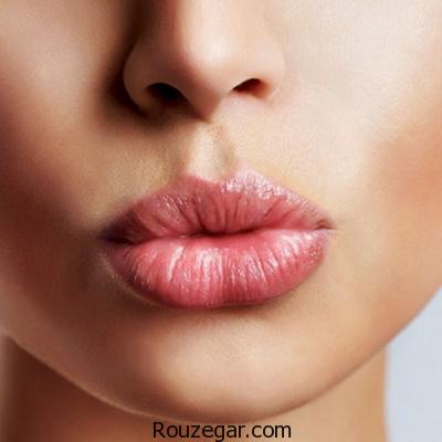 آموزش برجسته شدن لب بدون عمل جراعی