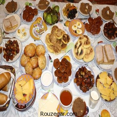 رژیم غذایی مناسب ماه رمضان برای کاهش وزن