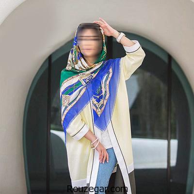 زیباترین و شیک ترین مدل شال و روسری زنانه و دخترانه 1396، 2017