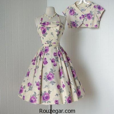 ‎مدل پیراهن گلدار کوتاه زنانه 2017