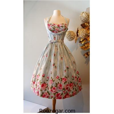 ‎مدل پیراهن گلدار کوتاه زنانه 2017