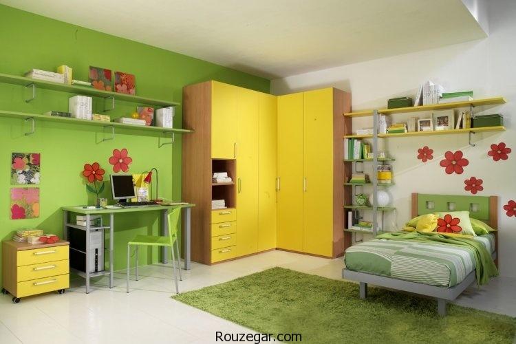طراحی دکوراسیون اتاق خواب دختران و پسران نوجوان با رنگ زرد + تصاویر،دکوراسیون اتاق خواب پسرانه ایرانی،تخت خواب نوجوان پسرانه،قیمت سرویس خواب نوجوان پسرانه،تزیین اتاق نوجوان با وسایل ساده،کاغذ دیواری اتاق پسرانه،دکوراسیون اتاق نوجوان دختر،عکس اتاق خواب پسرانه ساده،اتاق خواب جوان