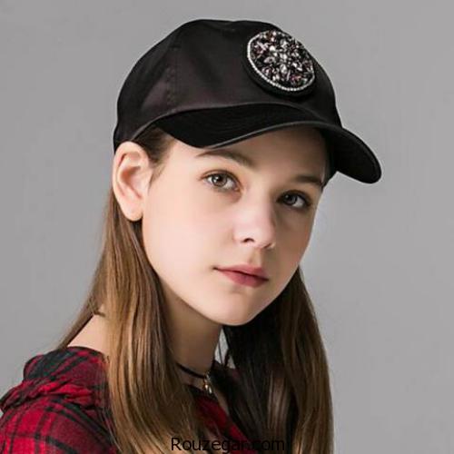 مدل کلاه گپ 2017 | مدل های جدید کلاه گپ دخترانه با طرح ها و رنگ های مختلف 96