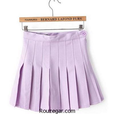 ‎ست کردن دامن پلیسه دار