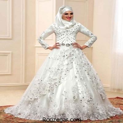مدل لباس عروس پوشیده اسلامی