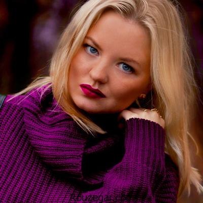 ‎آرایش رژ لب قرمز با لباس مناسب آن