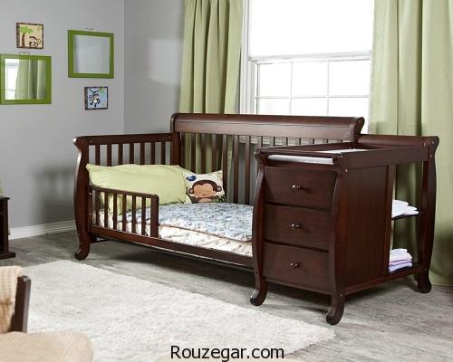 مجموعه جدیدترین و شیک ترین مدل تخت و کمد نوزاد | عکس مدل سیسمونی و سرویس خواب