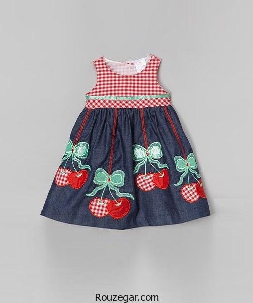 شیک ترین مدل پیراهن دخترانه بچه گانه تابستانی 2017، 1396