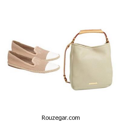 ست کردن کیف و کفش