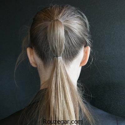 سه مدل بستن موی دم اسبی