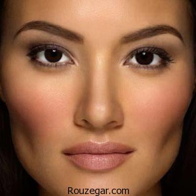 ‎آموزش استفاده از رژ گونه برای هر فرم صورت