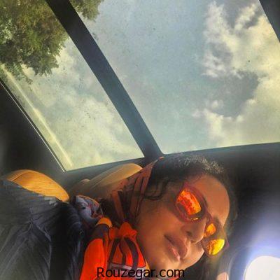 عکس سلفی برنزه الناز شاکردوست بازیگر سینما, الناز شاکردوست