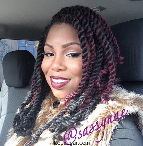 مدل بافت مو آفریقایی، آموزش مدل بافت مو آفریقایی، مدل بافت مو آفریقایی 2018