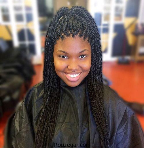 مدل بافت مو آفریقایی، آموزش مدل بافت مو آفریقایی، مدل بافت مو آفریقایی 2018