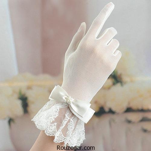 دستکش عروس | گالری جدیدترین و زیباترین مدل دستکش عروس مد سال 96-2017