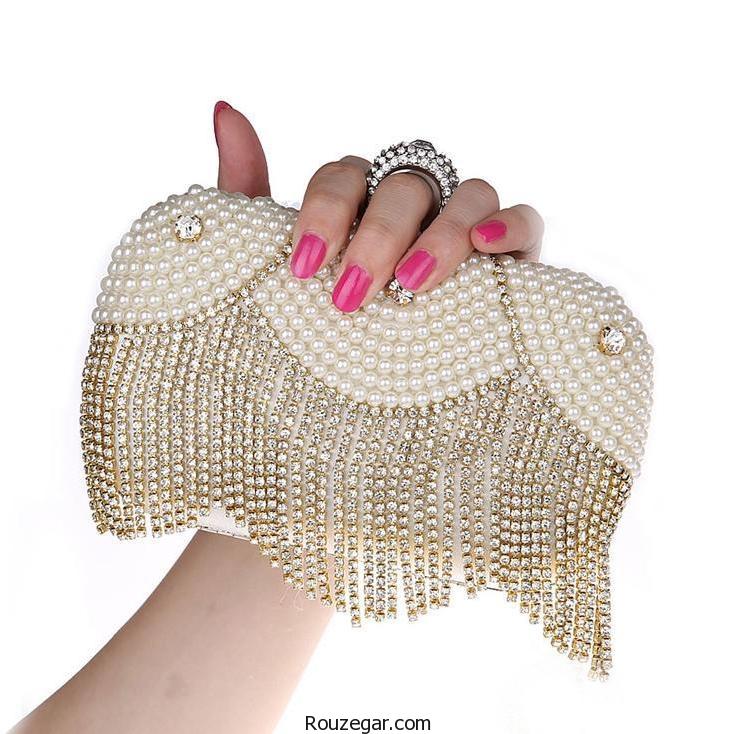 گلچینی از جدیدترین و زیباترین مدل کیف عروس مد سال 96-2017