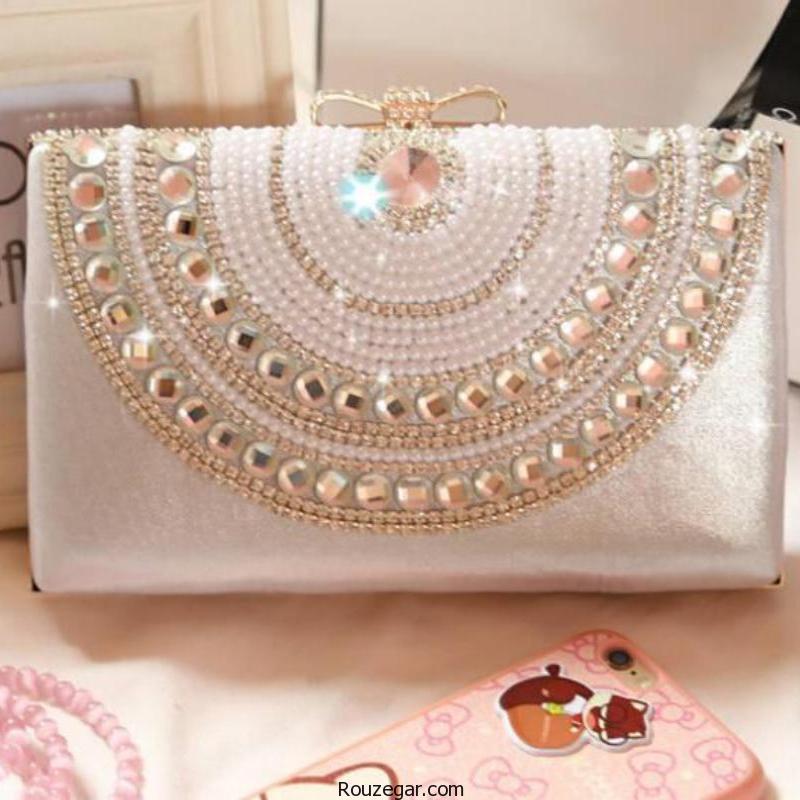 گلچینی از جدیدترین و زیباترین مدل کیف عروس مد سال 96-2017